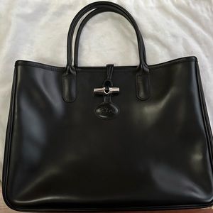 Vintage Longchamp Roseau tote
